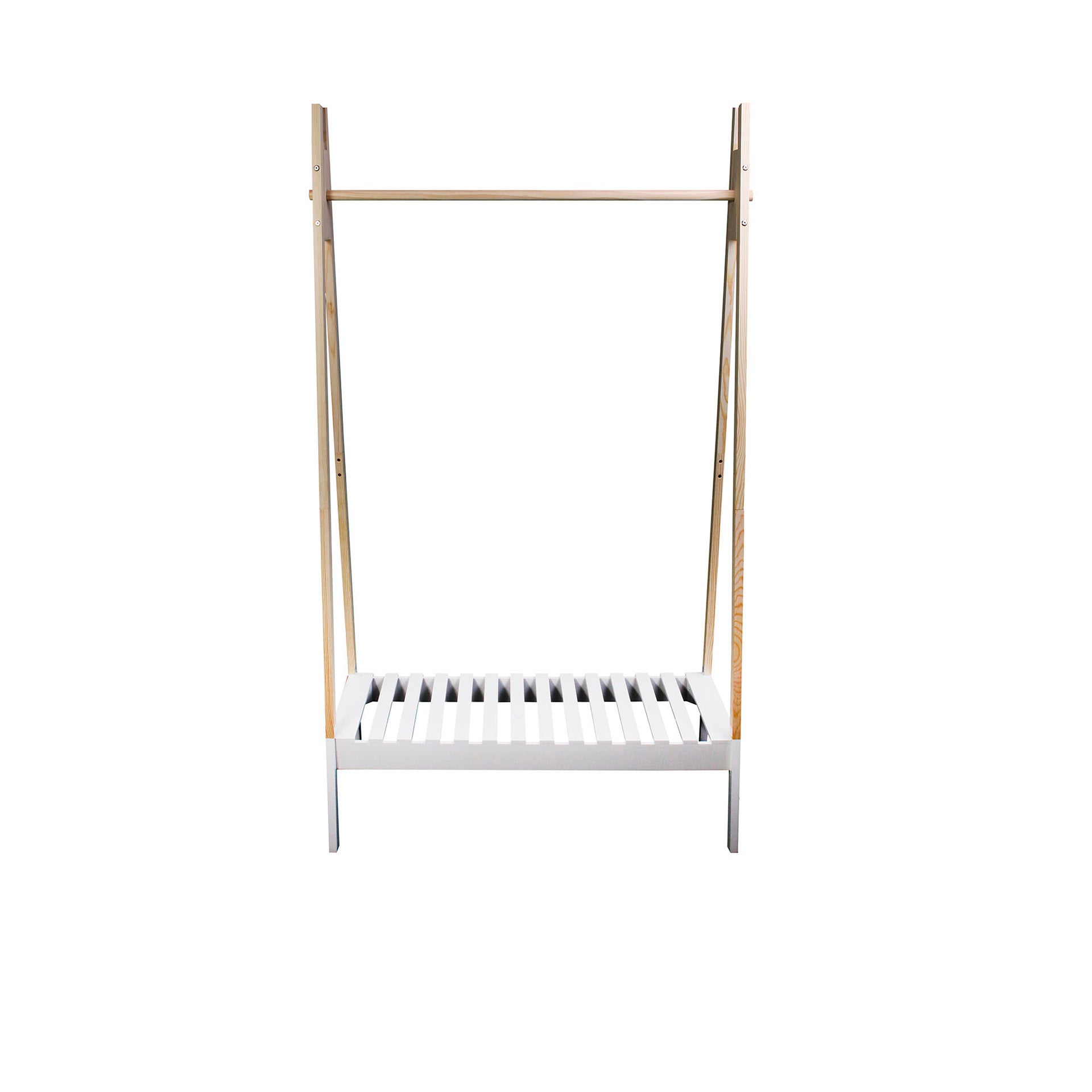 HKH Charriot de Madeira com Base Branca