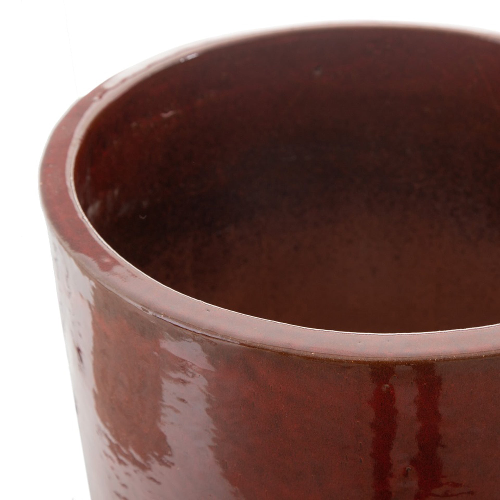 HKH Conjunto 2 Vasos Cerâmica Vermelho