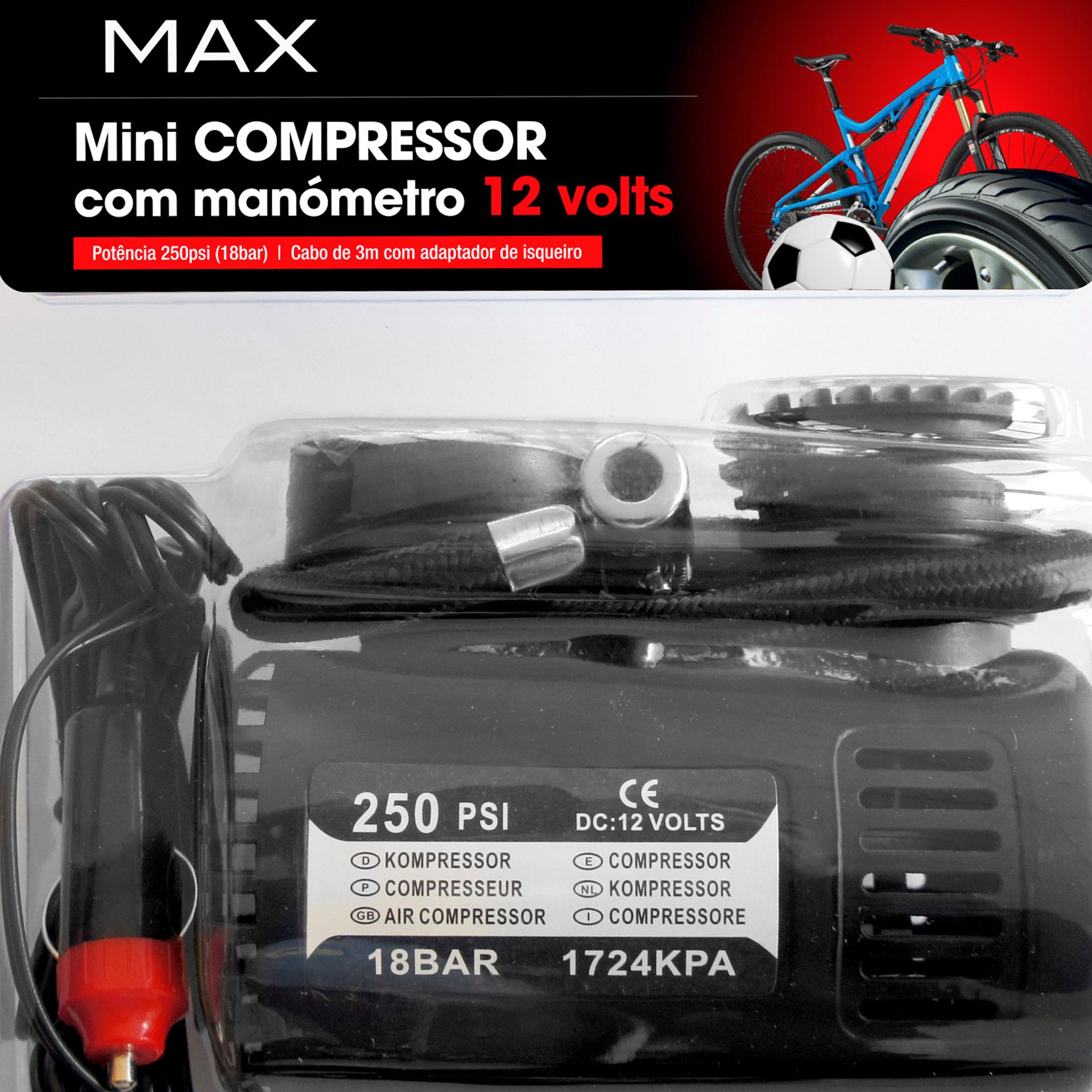 Max Compressor portátil 12V