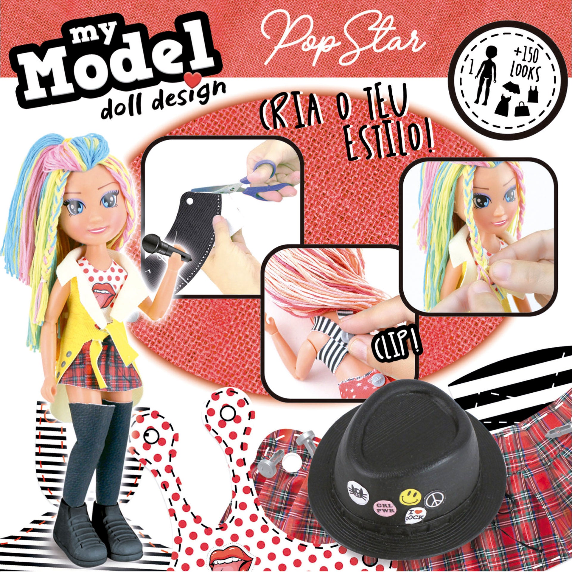 Educa My Model Doll Design Pop Star