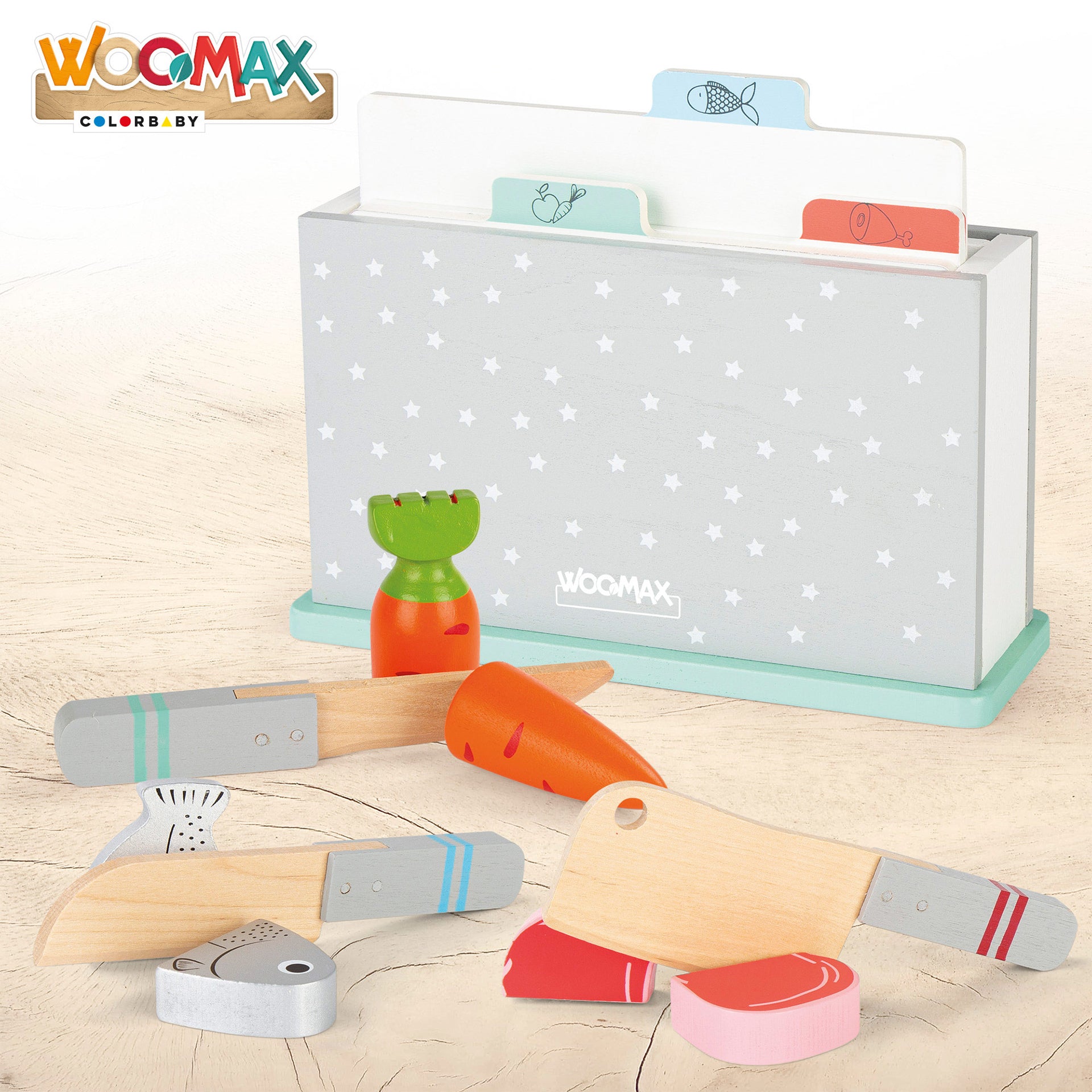 WOOMAX Nourriture Sushi Bois, Jouets alimentaires, Plateau de Repas WOOMAX Nourriture Sushi Bois, Jouets alimentaires, Plateau de Repas