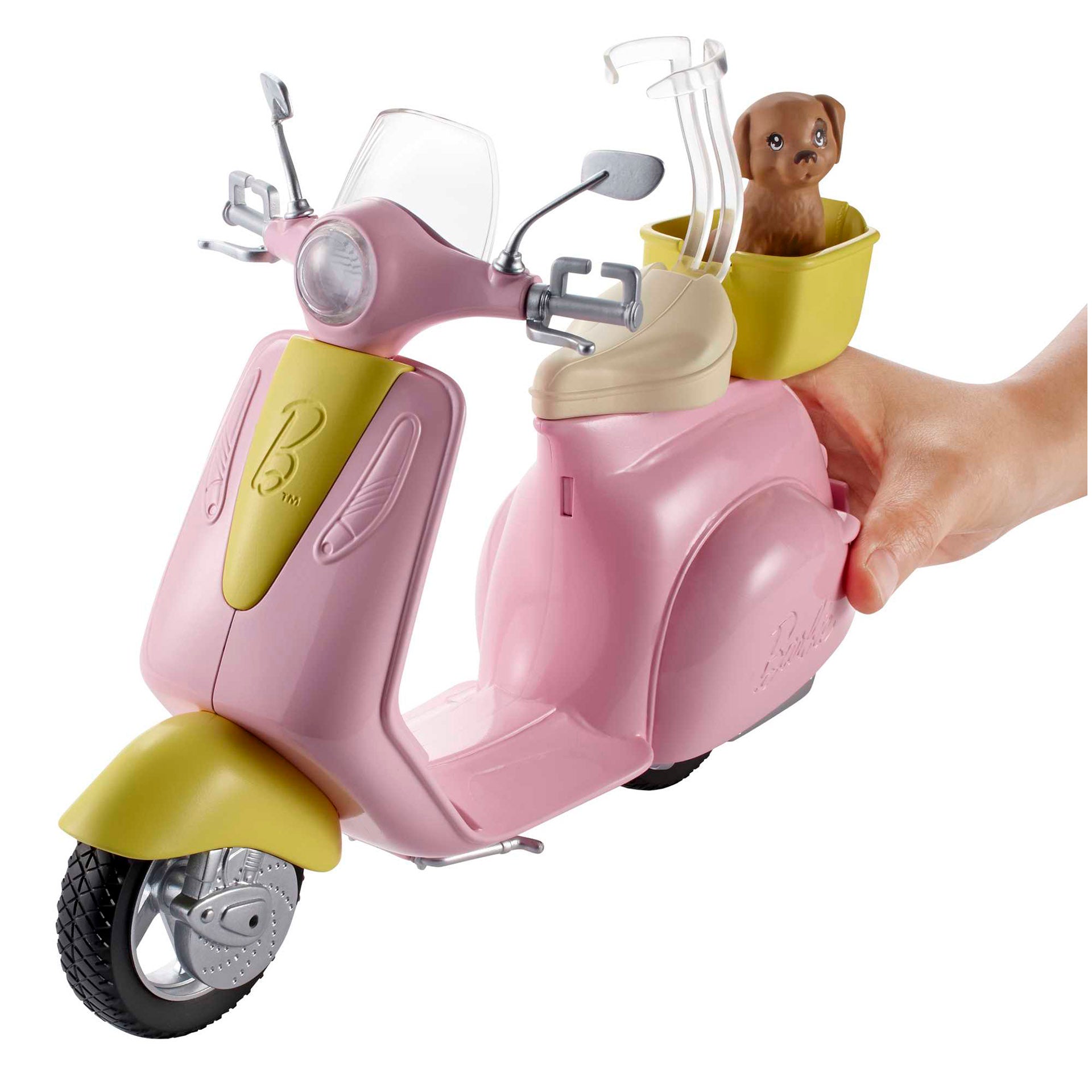 Barbie Scooter com Cãozinho
