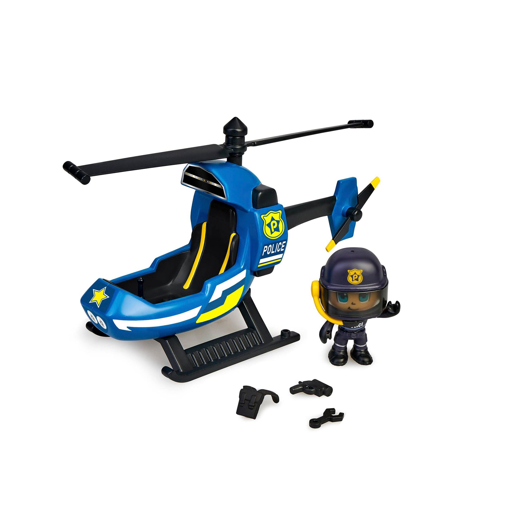 Pinypon Action Mini Helicóptero da Polícia