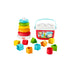 Primeros bloques y pirámide de anillos de Fisher-Price