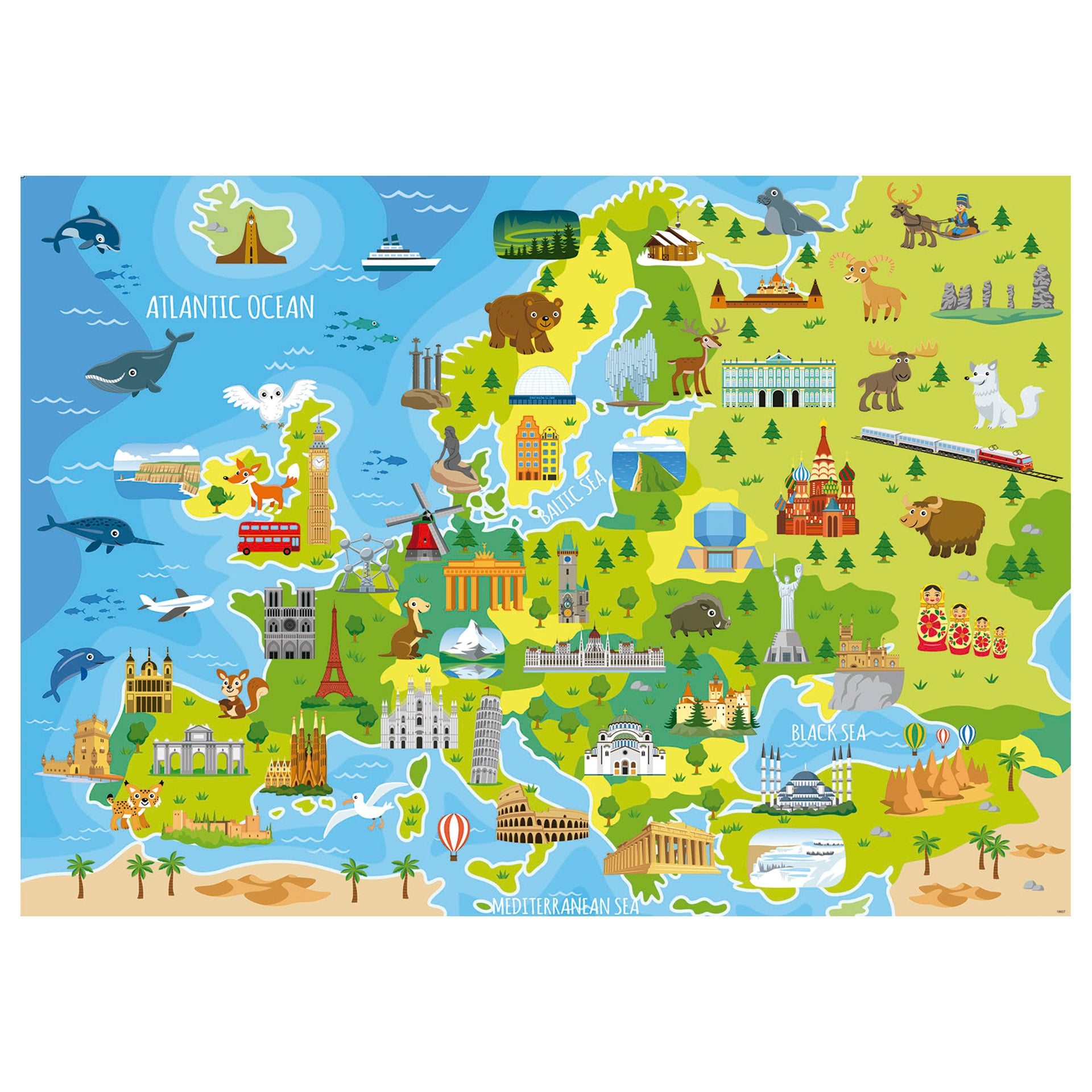 Educa Puzzle 150 Peças Mapa da Europa