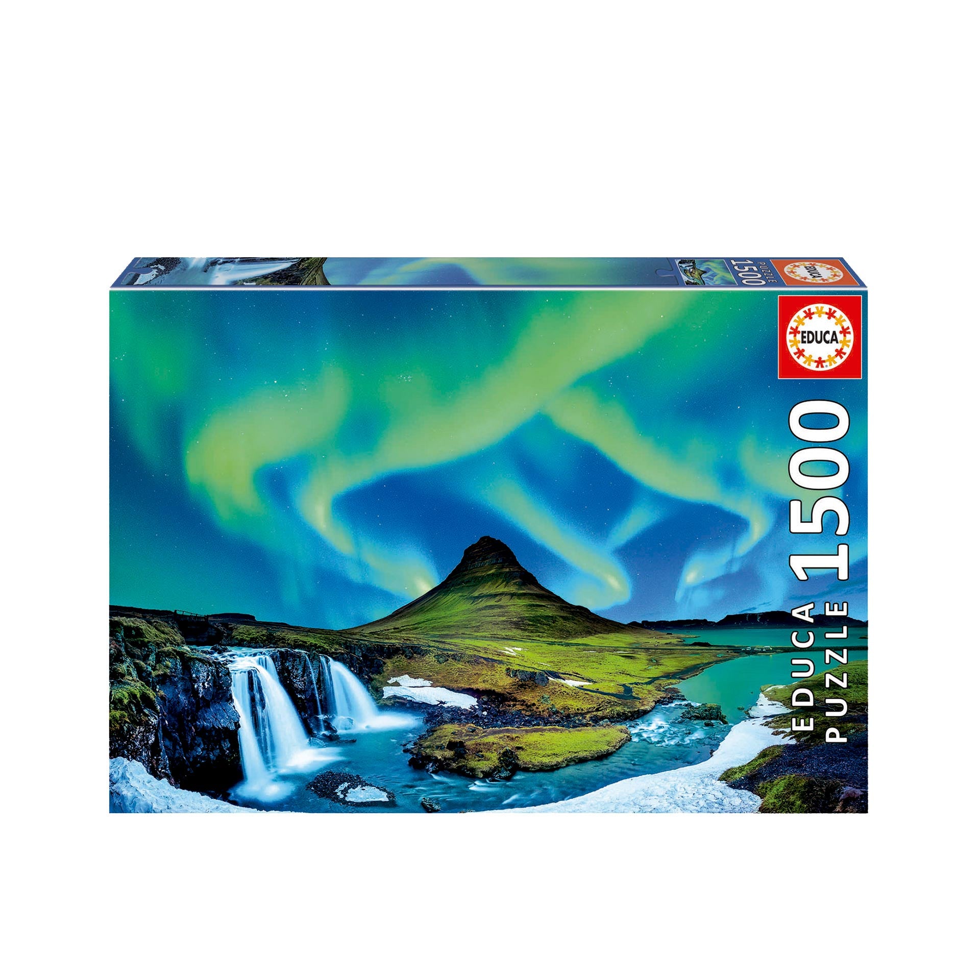 Educa Puzzle 1500 Peças Aurora Boreal Islândia