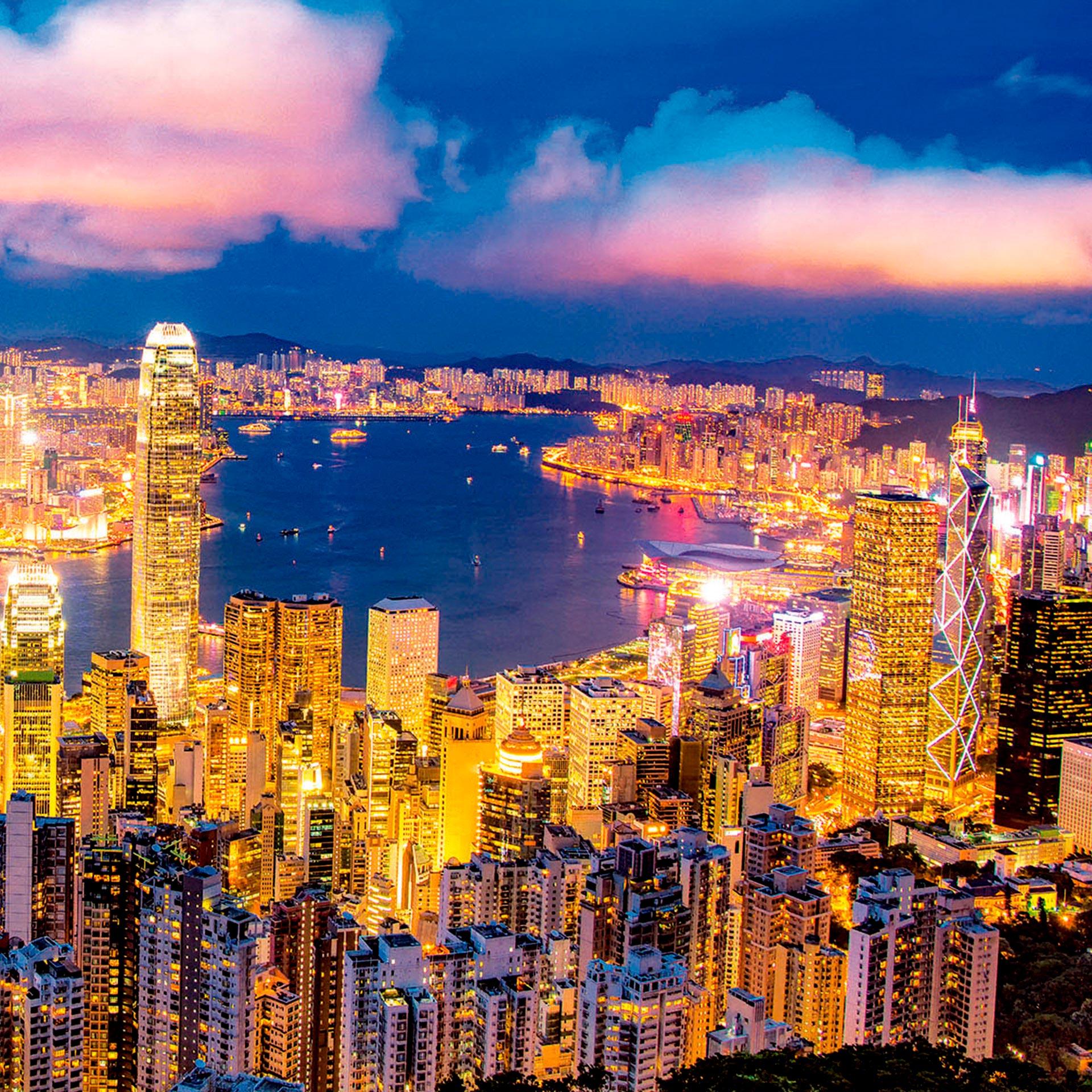 Educa Puzzle 1000 Peças Hong Kong "Neon"