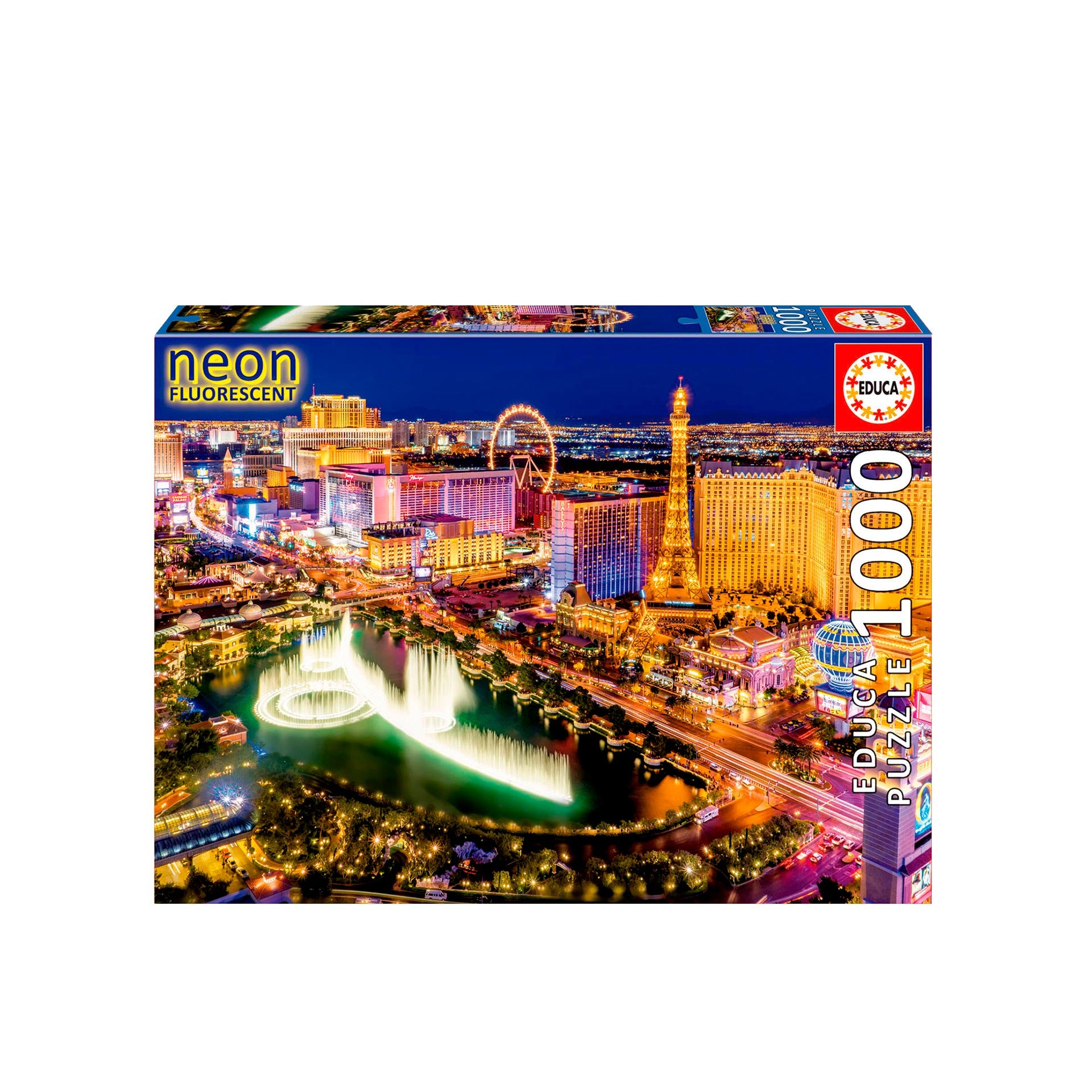 Educa Puzzle 1000 Peças Las Vegas Neon