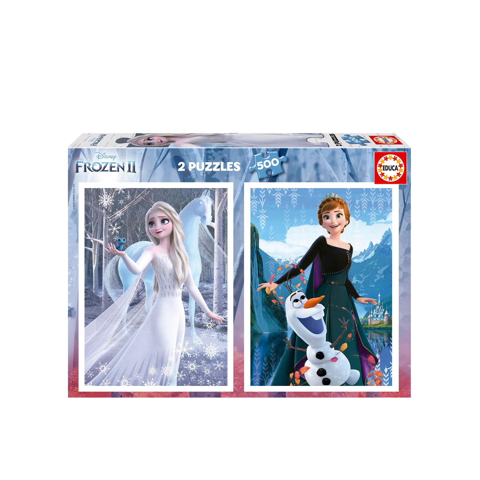 Educa 2 Puzzles 500 Peças Frozen II