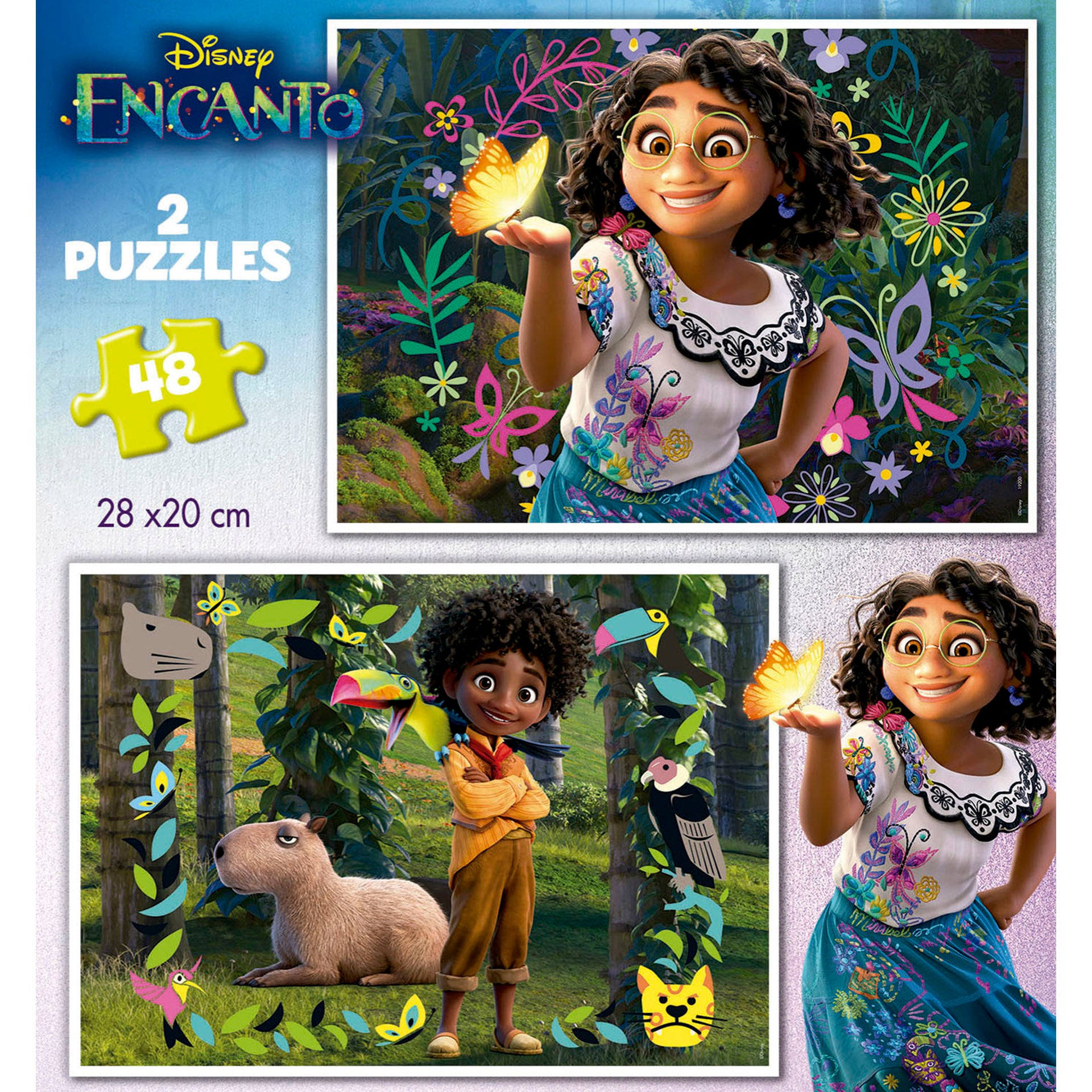 Educa Puzzle 2 x 48 Peças Encanto Disney