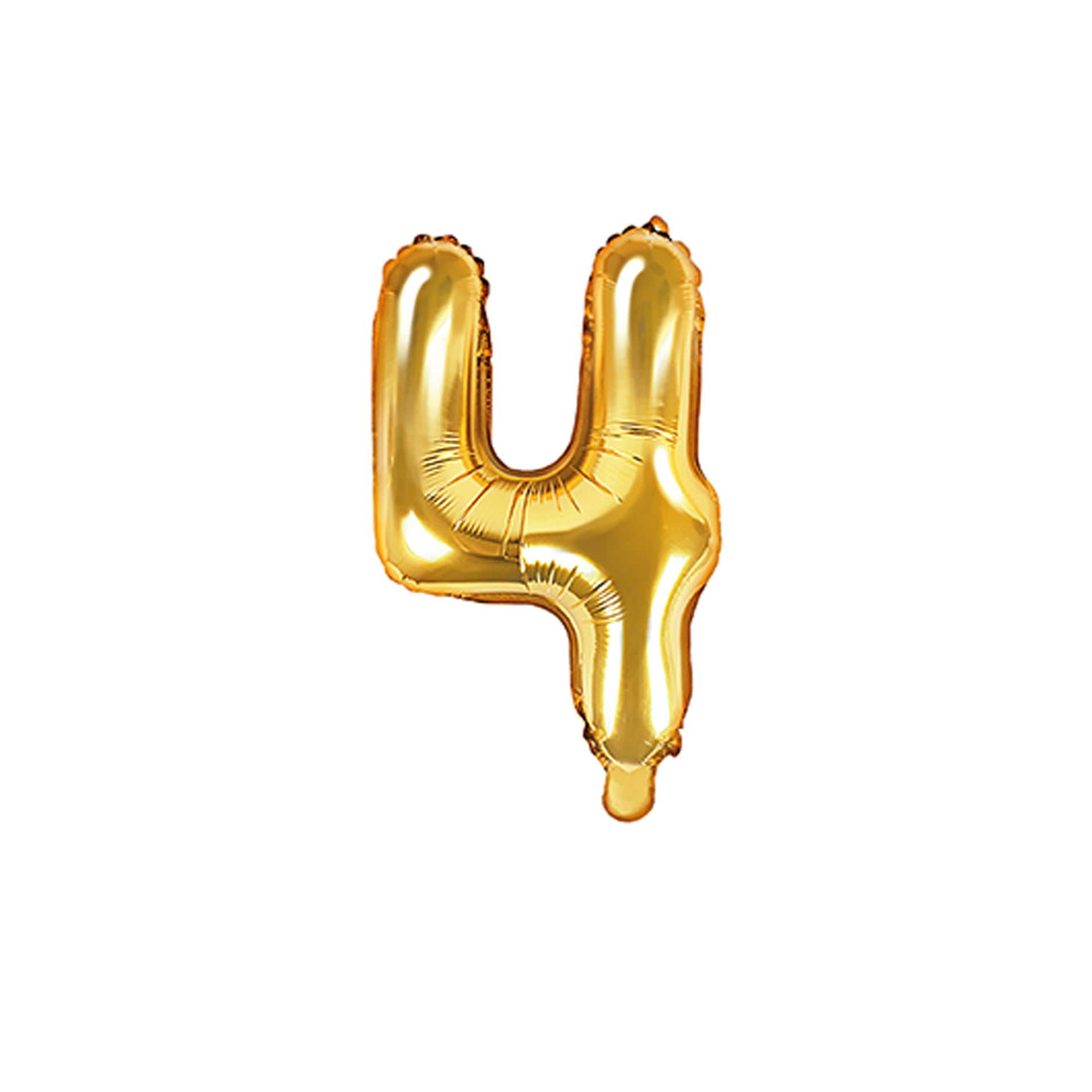 Balão Foil Nº4 Dourado