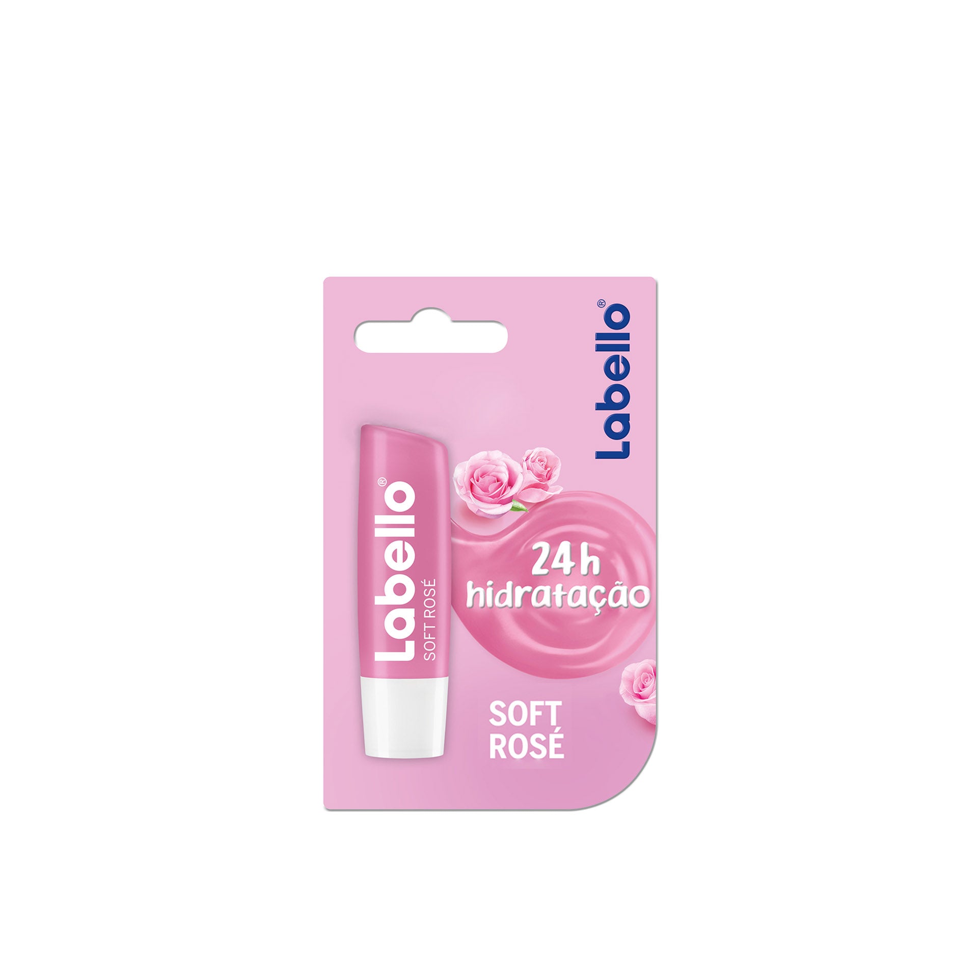 Labello Batom Cuidado dos Lábios Soft Rosé 5,5 ml