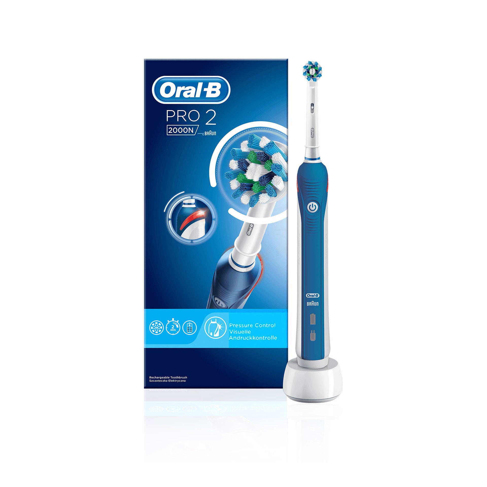 Oral-B Escova de Dentes Elétrica Pro 2 2000N